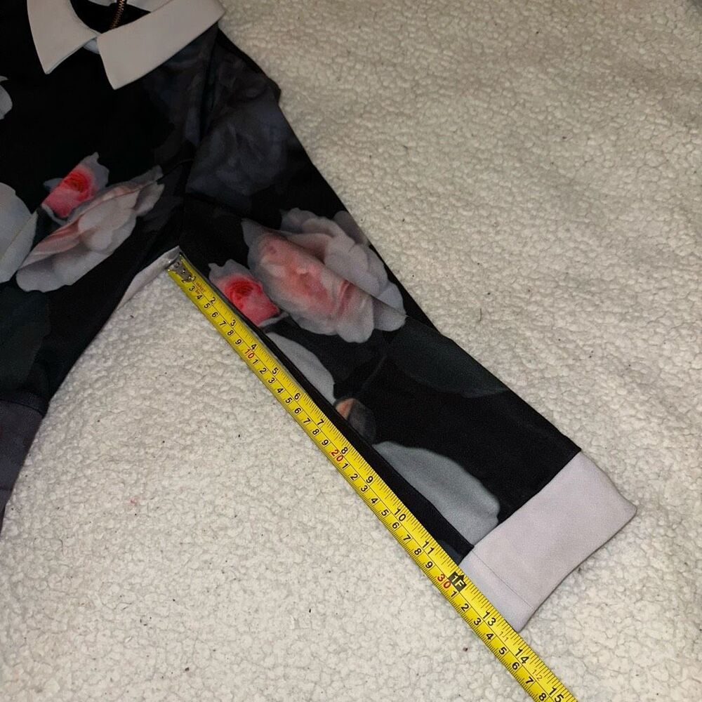 Ted Baker Kaleesa Chelsea Collared Flower Dress Size 1 (XS) EUC - Picture 12 of 16